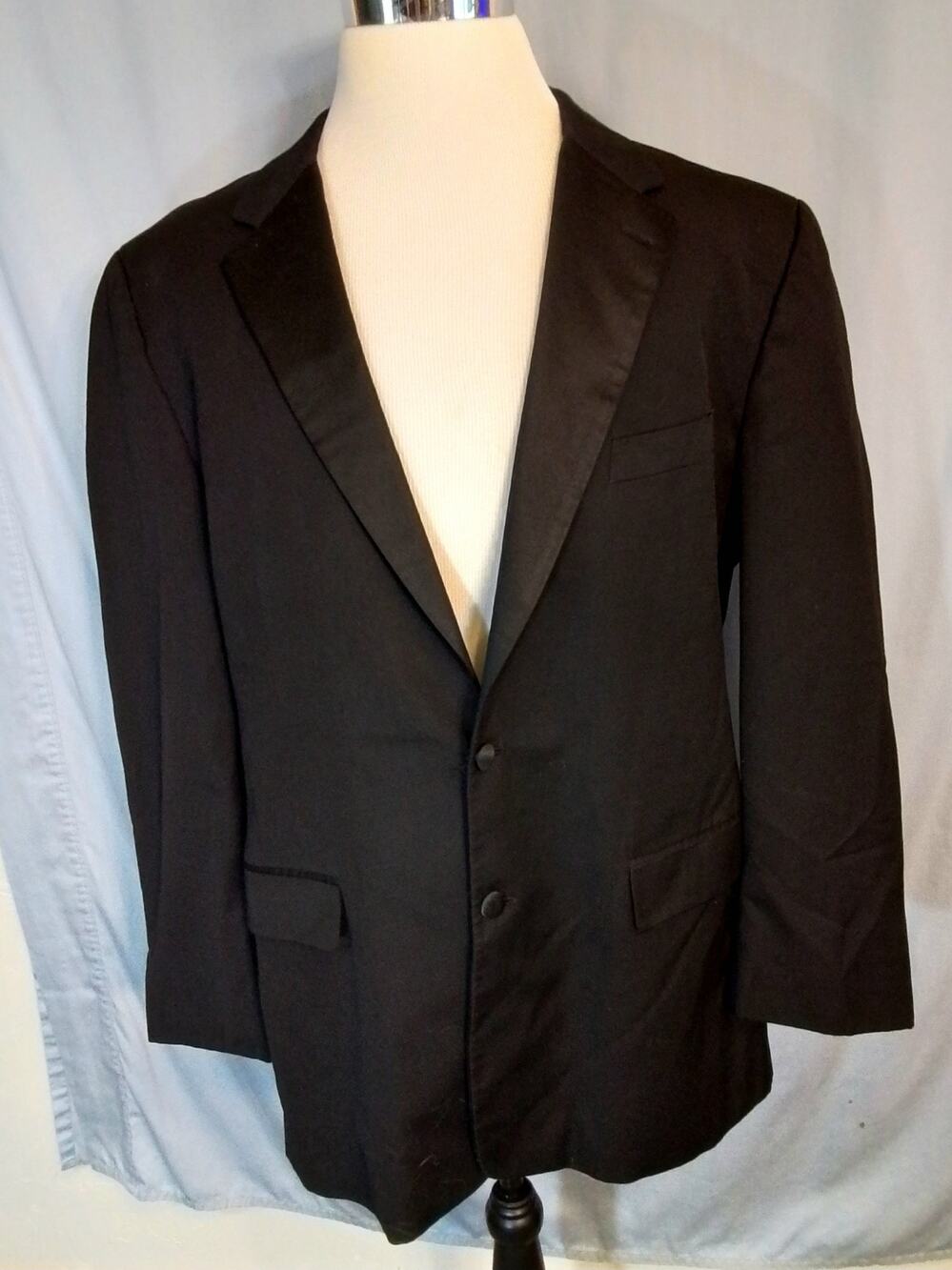 Calvin Klein Black Tuxedo Jacket